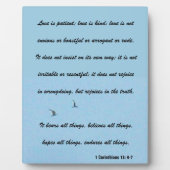 愛 フォトプラーク (正面)