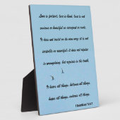 愛 フォトプラーク (側面)