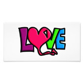 愛 フォトプリント            (正面)