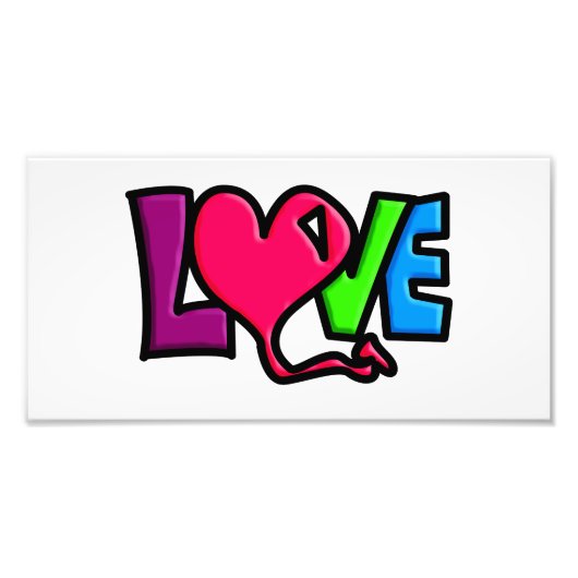 愛 フォトプリント            (正面)