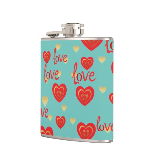 愛 フラスク (左)