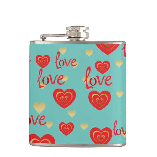 愛 フラスク (正面)