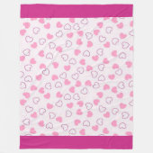 愛 フリースブランケット (正面)