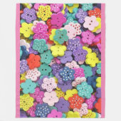 愛 フリースブランケット (正面)