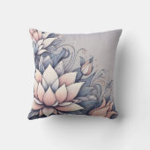 「愛」フローラ装飾用クッション クッション (裏面)