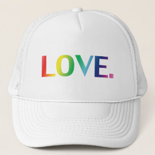 愛、プライドlgbt lgbtqゲイ同性愛者虹色 キャップ