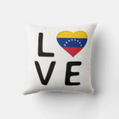 愛 – ベネズエラ国旗 クッション (裏面)