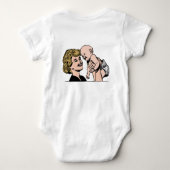 愛 ベビーボディスーツ (裏面)