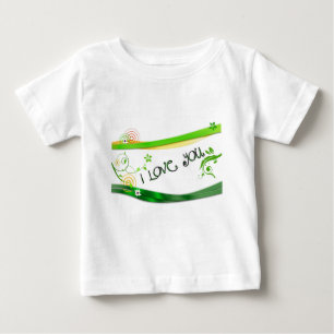 愛 ベビーTシャツ