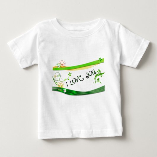 愛 ベビーTシャツ (正面)