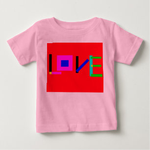 愛 ベビーTシャツ