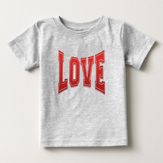 愛 ベビーTシャツ (正面)