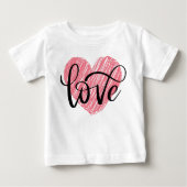 愛 ベビーTシャツ (正面)