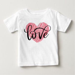 愛 ベビーTシャツ