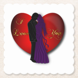 愛 ペーパーコースター