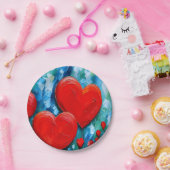 愛 ペーパープレート (パーティー)