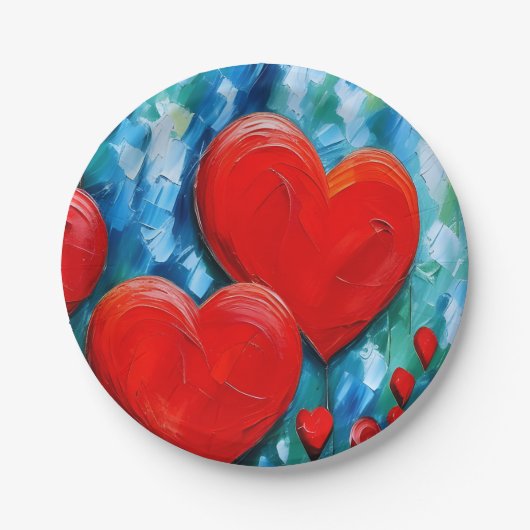 愛 ペーパープレート (正面)