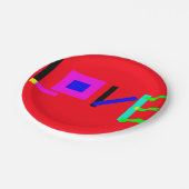 愛 ペーパープレート (アングル)