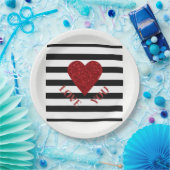 愛 ペーパープレート (パーティー)