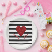 愛 ペーパープレート (パーティー)