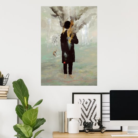 愛 ポスター (ホームオフィス)