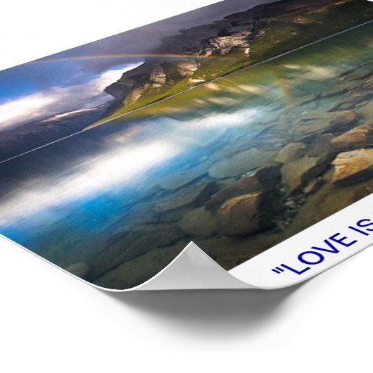 愛 ポスター (角)