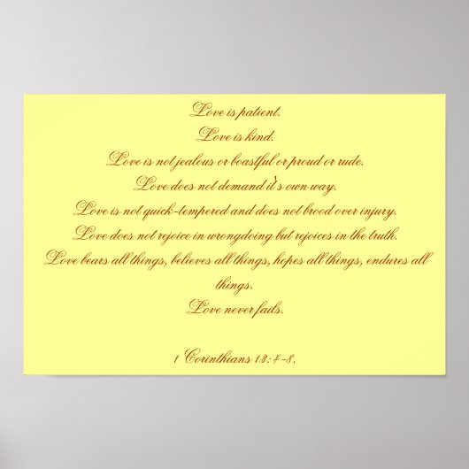 愛 ポスター (正面)