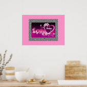 愛 ポスター (キッチン)