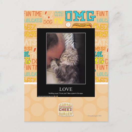 愛 ポストカード (正面)