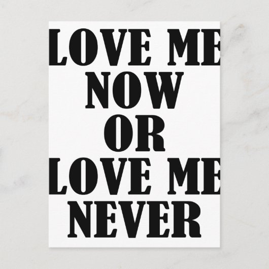 愛 ポストカード (正面)