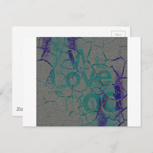 愛 ポストカード (正面/裏面)