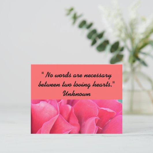 愛 ポストカード (スタンド正面)