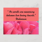 愛 ポストカード (正面)