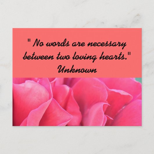 愛 ポストカード (正面)