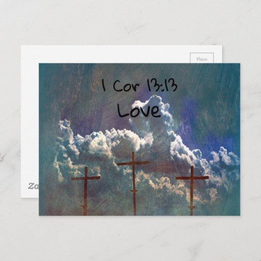 愛 ポストカード (正面/裏面)