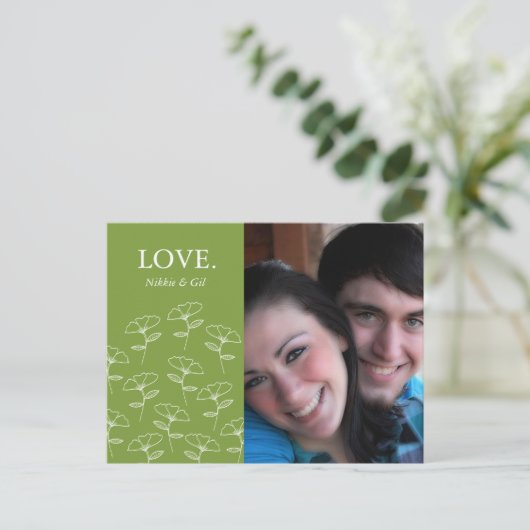 愛. ポストカード (スタンド正面)