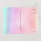 愛 ポストカード (裏面)