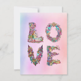 愛 ポストカード