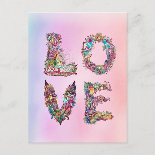 愛 ポストカード (正面)