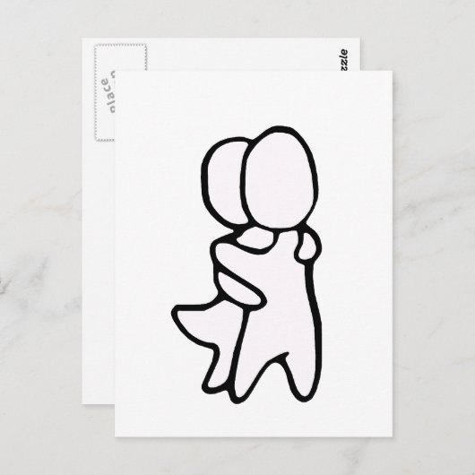 愛 ポストカード (正面/裏面)