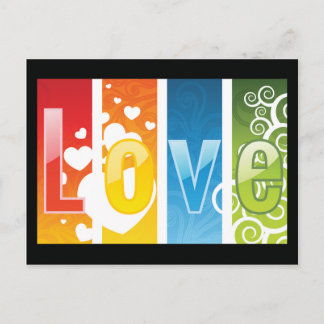 愛 ポストカード