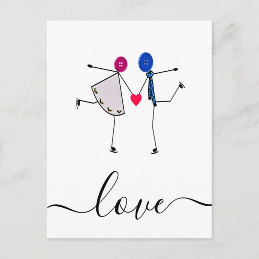 愛 ポストカード (正面)
