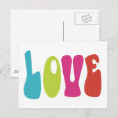 愛 ポストカード (正面/裏面)