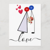 愛 ポストカード (正面)