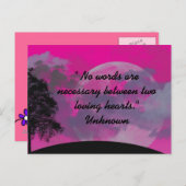 愛 ポストカード (正面/裏面)