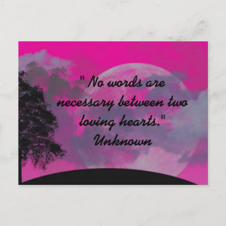 愛 ポストカード