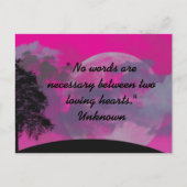 愛 ポストカード (正面)