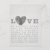 愛 ポストカード (正面)