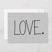 愛 ポストカード (正面/裏面)