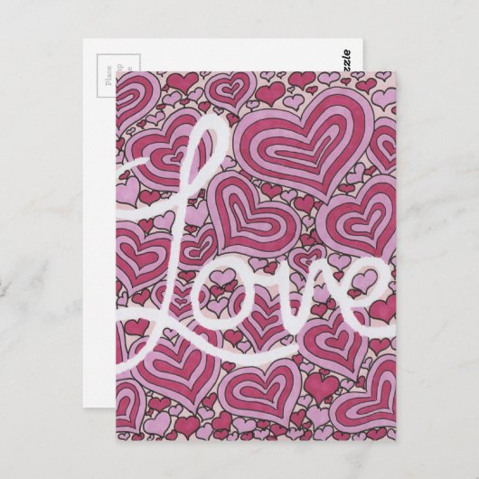 愛 ポストカード (正面/裏面)